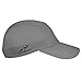 Headsweats Womens Performance Race Hat for Running and Outdoor Lifestyle Baseball Cap, Grey