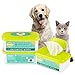 PUPMATE Pet Wipes for Dogs & Cats, Extra Moist & Thick Grooming Puppy Wipes with 100 Fresh Counts, Aloe Vera/Nature