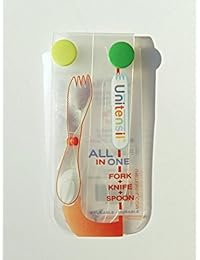 Unitensil All in One Fork Knife Spoon Reusable Dur