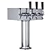 Kegco BF D7743PSS Triple Tap, 3 FAUCET
