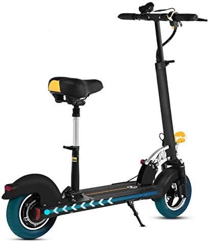 Electric Scooter for Adult 10 Inch, Mini Foldable Portable Folding Pet 150Kg Load 40Km / for Commute Work Downtown Travel Scooter, 48V25A / 90Km
