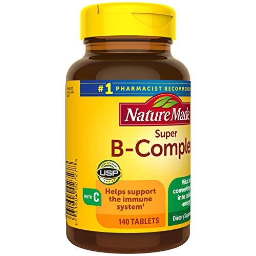 Nature Made Super B Complex with Vitamin C and Folic Acid, Dietary