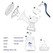 Bellababy Manual Breast Pump Kit Includes a Rotatable Pump and a Silicone Pump Soft and Powerful Suction BPA Free