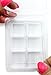 Wax Melt Clamshell Molds (50-Pack); 6-Section Molds for Candle-Making & Soap