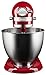 KitchenAid KSM3311XER Artisan Mini Series Tilt-Head Stand Mixer, 3.5 quart, Empire Red