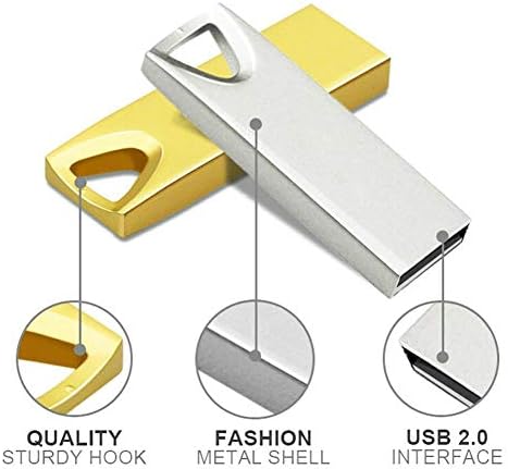 USB 2TB Metal Flash Pen Drives Stick Memory Thumb Storage Media Car U Disk