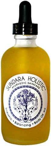 Sundara Holistic Beauty Tridoshic Balancing Body Oil, 4 Fluid Ounce
