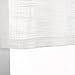 Zceconce White Linen Semi-Sheer Tier Curtains Privacy Textured for Kitchen 24 Inch Long for Kitchen Hotel Dining Room Total Size 72 Inch Wide (36