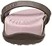 Crocs Women's Cleo Strappy Sandals, Chocolate/Cotton Candy, 9