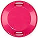 Lucky Bums Plastic Saucer Snow Sled, Pink, 25 inch diameter