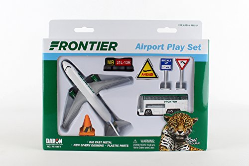 Daron Worldwide Trading Frontier Spot the Jaguar Play Set Airline Airport