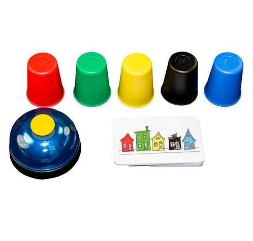 SuperHeated Neurons Speed Cups: 123 Cups | 2 6 Players | Official Version | English and Arabic Language | Ages 6+ | Board Game | Original Made In China