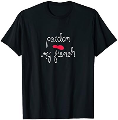 Pardon My French t-shirt with Red Beret