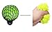 Nextnol 4Pcs Mesh Squishy Ball Rubber Stress Relief Squeezing Soft Rubber Vent Grape Ball Hand Wrist Toy Vent Toy(Red, Orange, Blue Green)