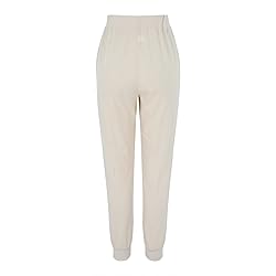 JIOEEH Cargo Pants Drawstring Back Elastic Waist