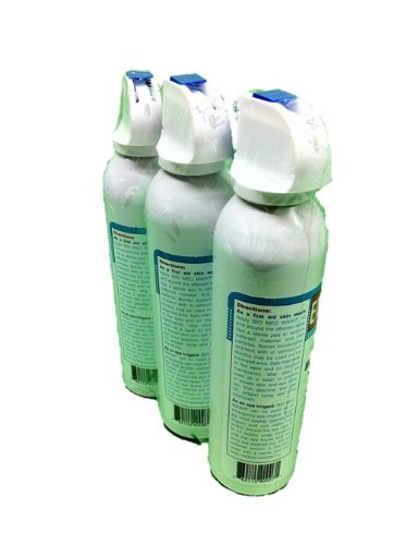 Bio Med Wash Emergency First Aid & Sterile Eye Wash 7-oz., 3-pack