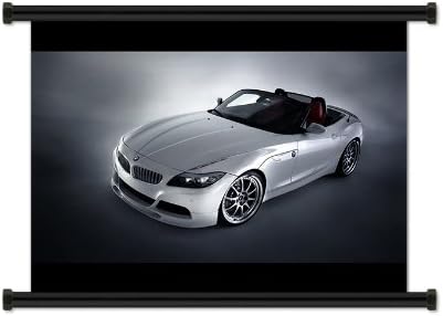 BMW Z4 Fabric Wall Scroll Poster (32" X 24") Inches