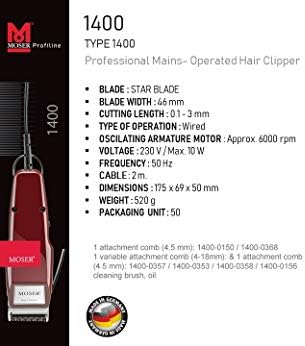 moser profiline 1400 professional