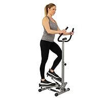 Sunny Health & Fitness Twist Stepper Step Machine w/Handle Bar and LCD Monitor - NO. 059