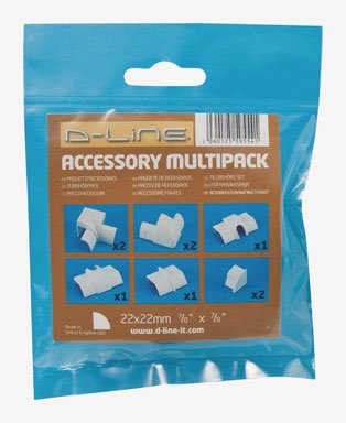 ACCESSORY PAK1/4 RND WHT by D-LINE MfrPartNo US/RETAP22QSW