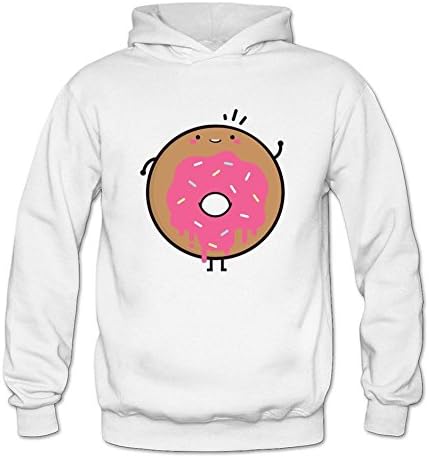 LOVELIN Women's Hi Donut DIY Long Sweatshirts Hoodie