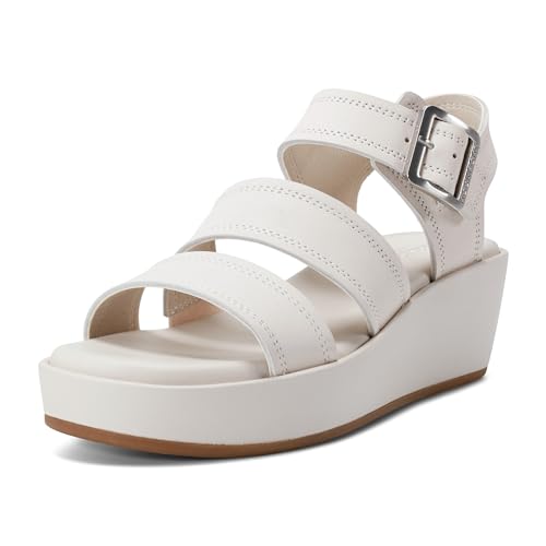 Rockport Women's Anala, Ivory Leather, 6 Medium