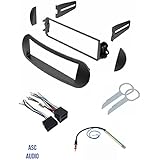 ASC Car Stereo Dash Kit, Wire Harness, Antenna Adapter, and Radio Tool for Installing a Single Din Radio for select VW Volkswagen Beetle Vehicles - Compatible Vehicles Listed Below