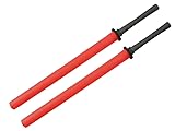 35" Martial Arts Foam Bokken Set with Black ABS