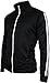 Angel Cola Men's Retro Stripes Full Zip-up Track Top Jacket