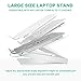 Soundance Laptop Stand for Desk Compatible with Apple Mac MacBook Pro Air 10 to 17.3 Inches Notebook, Multi-Angle Adjustable Ergonomic Aluminum Riser Metal Holder with Cooling Fan USB Hub, N16thumb 1