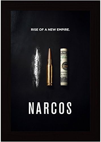 Posterskart Narcos Rise of A Empire Minimal Framed Poster for Room 300 GSM Matte Laminated Finish (14 x 20) Inch