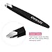 Slant Tweezers, ETEREAUTY Stainless Steel Precision Tweezers for Ingrown Hair, Eyebrow and Hair Remover 2 Pieces