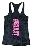 Strong Girl Clothing Women's #BEAST Burnout Tank Top
