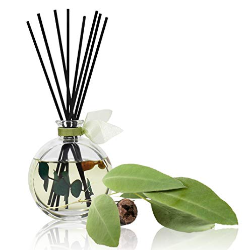 LOVSPA Peppermint & Eucalyptus Unwind Luxury Home Fragrance Diffuser Reeds Set | A Blend of Fresh Peppermint Sprigs, Aromatic Eucalyptus & Creamy Vanilla