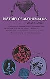 History of Mathematics, Vol. I (Dover Books on Mathematics)