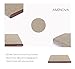 AMZNOVA Cat Scratcher Cardboard Scratching Pads Scratch Lounge Sofa Bed, Wide, Wood Floor Print, 1 Pack