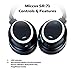 Wireless Headphones for TV with Optical Bluetooth v4.1 Transmitter Combo, Listen to Your TV in HD with No Audio Delay, Paired and Ready to Use, aptX Low Latency premium sound hard of hearing - Miccus