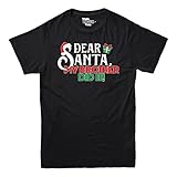 Tcombo Dear Santa My Brother Did It - Christmas - Youth Big Boys T-Shirt