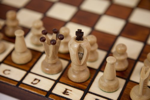 Royal 36 European Wood International Chess Set