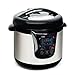Elite Platinum 8 Quart 14-in-1 Multi-Use Programmable Pressure Cooker, Slow Cooker, Rice Cooker, Sauté, and Warmer - Black