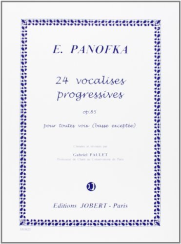 24 vocalises Volume 3 Op.85 by (Sheet music)