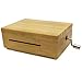 Wingostore Music Box of Wooden 30 Note Make Yr Own Song with Tool Kit (Bamboo+Copper Gear)