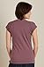 Fair Indigo Gathered V-Neck Fair Trade Organic Tee