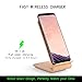Qi Wireless Charging Charger for iPhone Xs/Xs Max/XR / X / 8 Plus / 8, Wireless Fast Charge Convertible Stand for Samsung Galaxy Note 9 S9+ S9 Note 8 S8+ S8 Cellphones