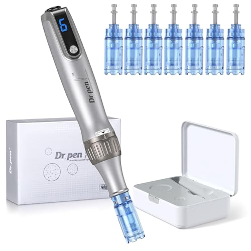 Dr.pen M8S Auténtico Inalámbrica Microneedling con 7 Cartuchos (1 c/u)