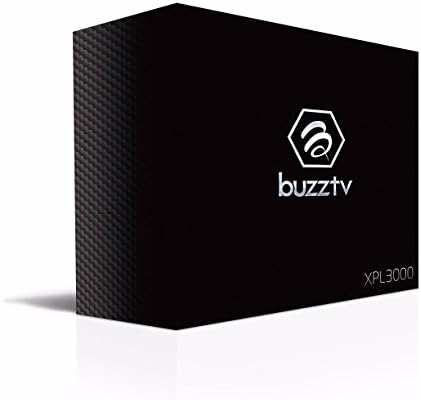 BuzzTV XPL3000 Quad Core Android TV Box and Premium Streaming Media Player Powered by 6 Marshmallow 2018 Edition (Gold/black) ( USA seller)