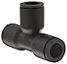 Legris 3104 60 00 Nylon Push-to-Connect Fitting, Union Tee, 3/8