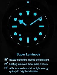 San Martin Watches for Men, 6200 Automatic Dive