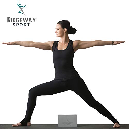 image for Ridgeway Sport Yoga Block And Strap Set - Gift 6 Piece High Density Fo