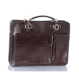 Roby Leather Briefcase – Brown – Ladies Briefcase Thumbnail
